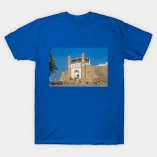 Uzbekistan. Bukhara. Ark of Bukhara. Gate. T-Shirt